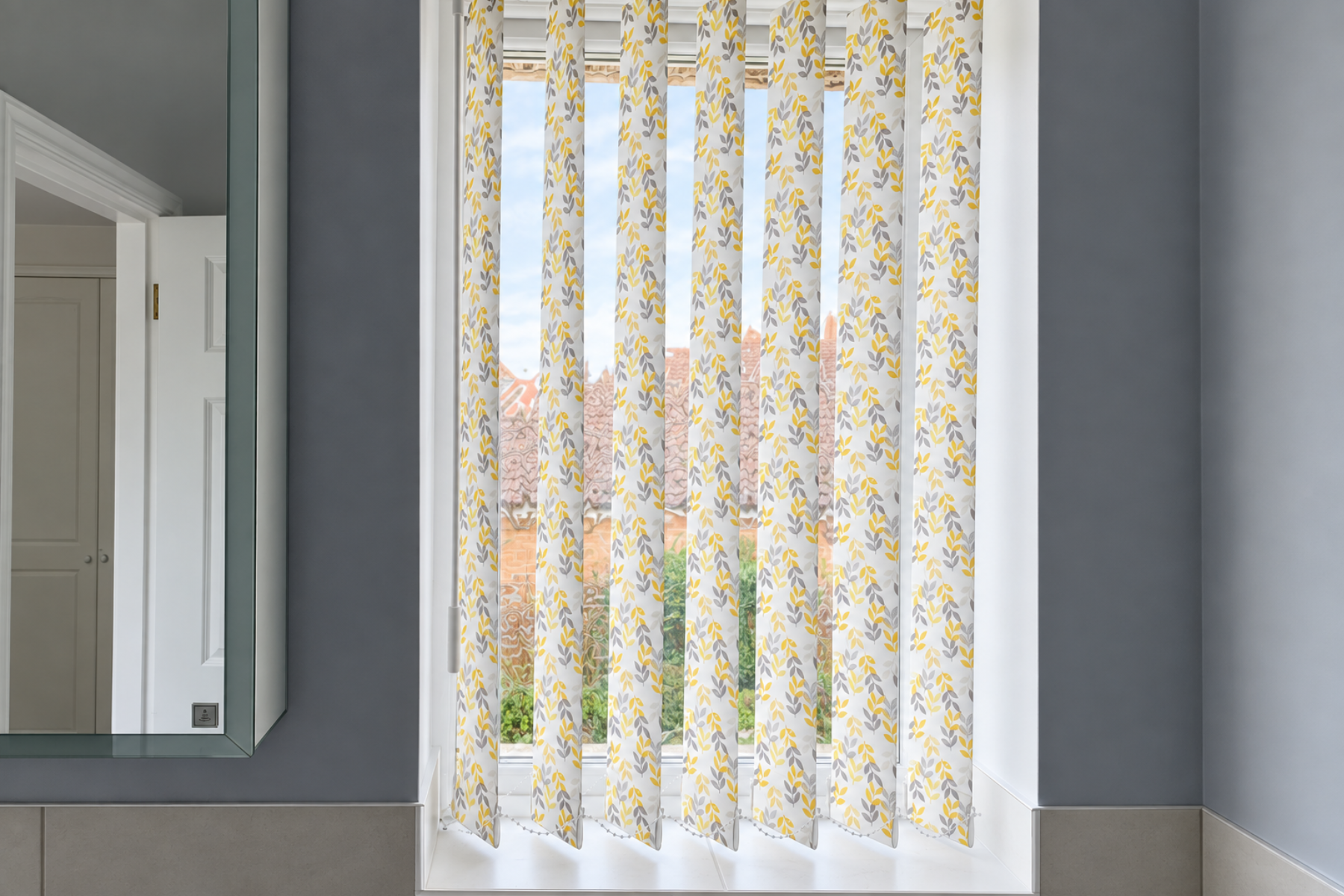Sue Cardy Patterned Vertical Blinds