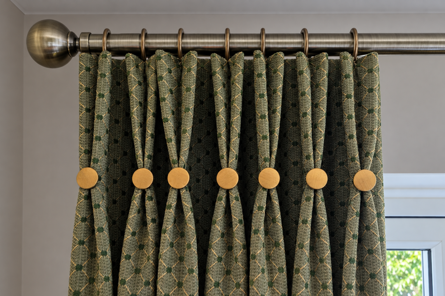 Sue Cardy Curtain Decorative Detail